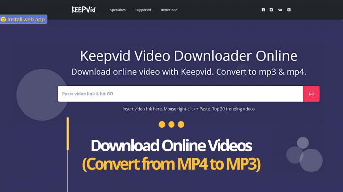 Keepvid - best Pornhub video download software